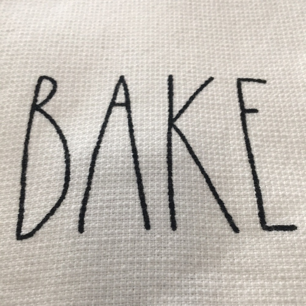 Rae Dunn Kitchen Towels BAKE and HOME MADE NWT - Picture 6 of 7